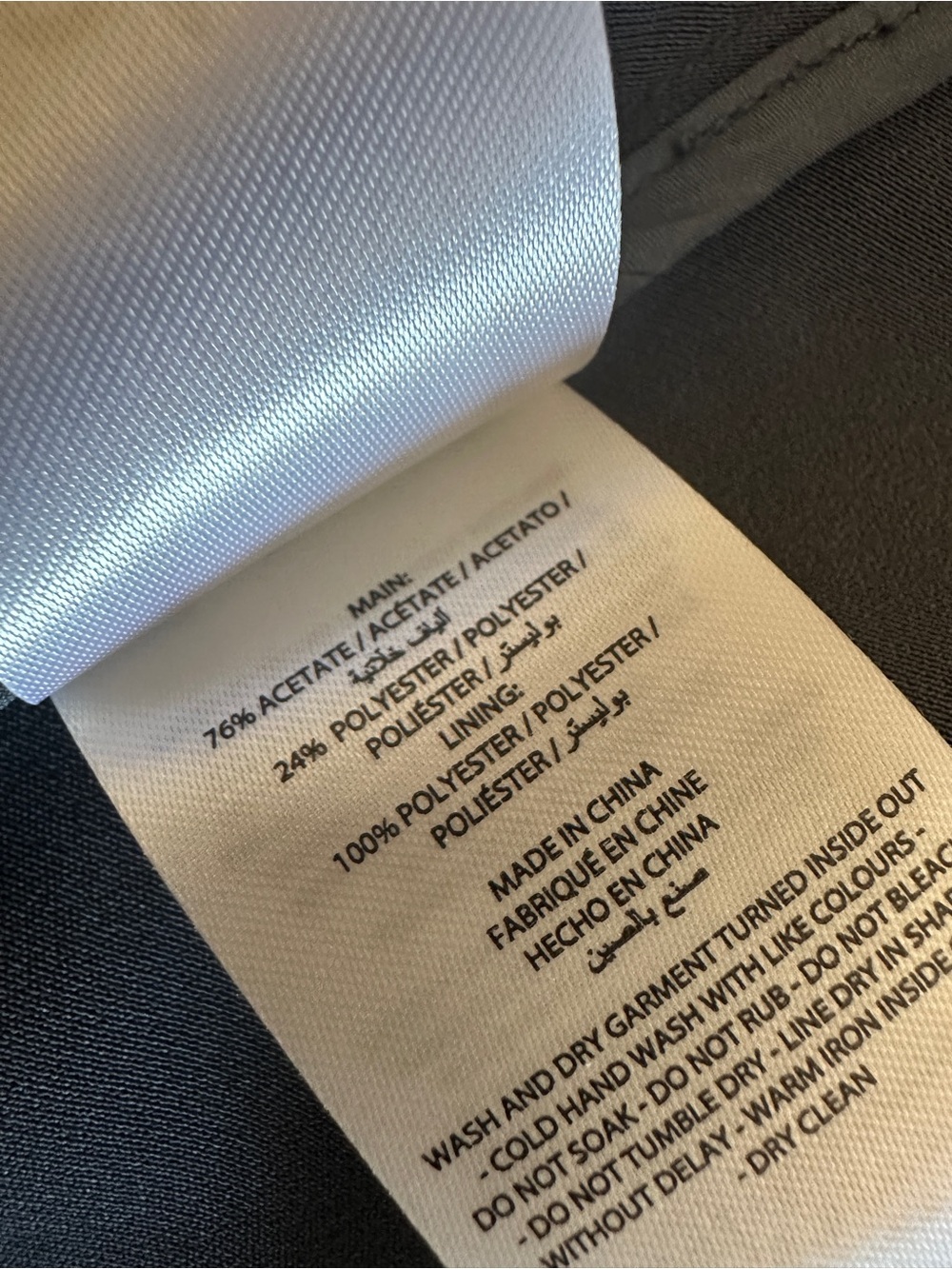 Acler Glatton Gathered Satin Maxi Dress,sz 6, New, Gray - Picture 15 of 15